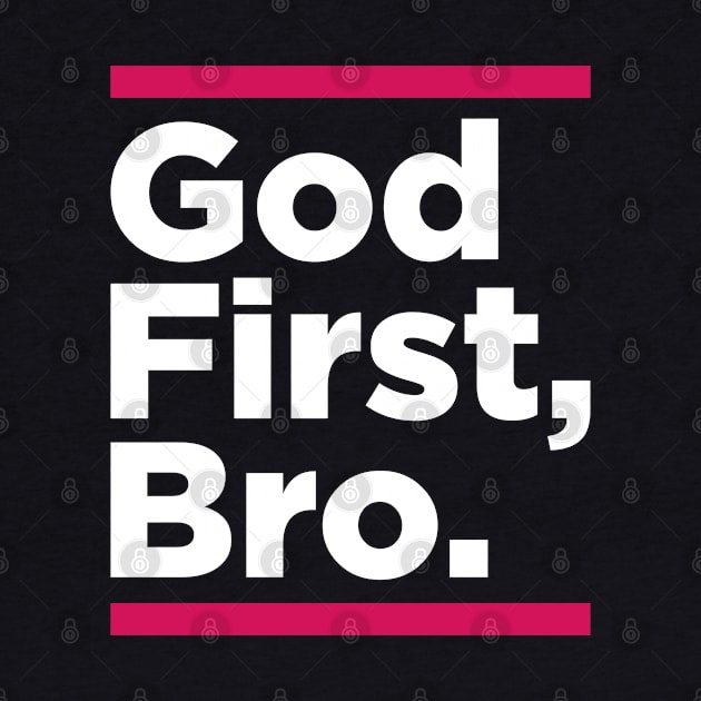 God First Bro Red by societee28